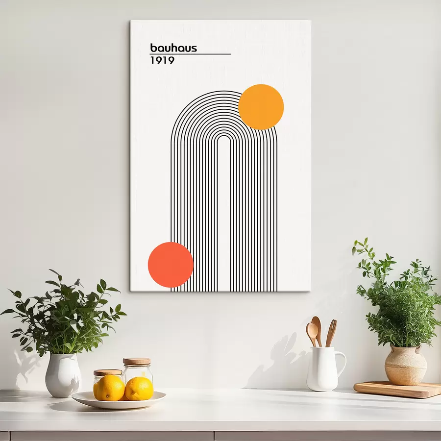 carta da parati Astrazione geometrica Bauhaus nr. s39260