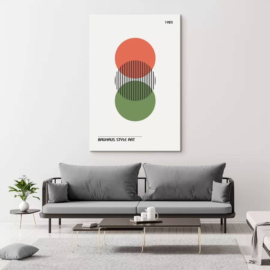 carta da parati Astrazione geometrica Bauhaus nr. s39263