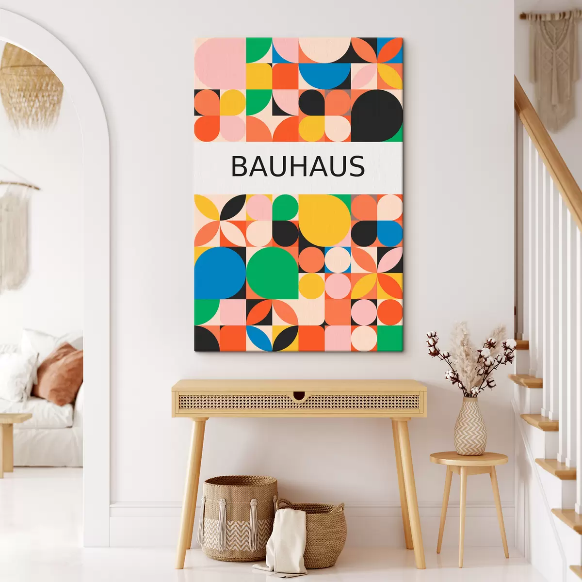 carta da parati Astrazione geometrica Bauhaus nr. s39270