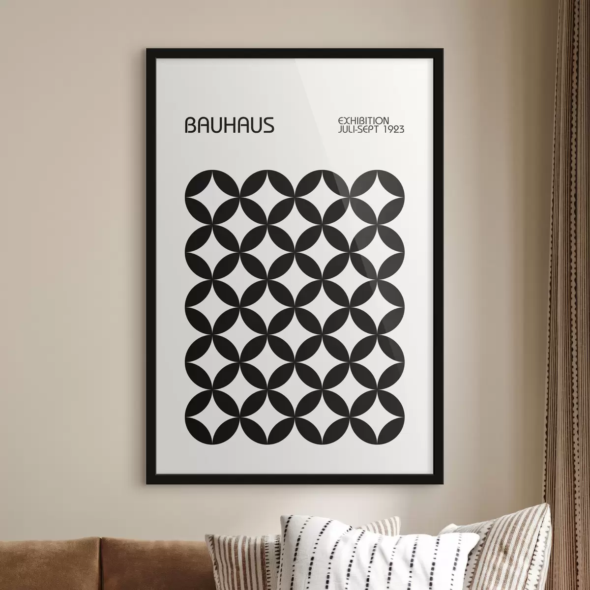 Poster Astrazione geometrica Bauhaus f39259