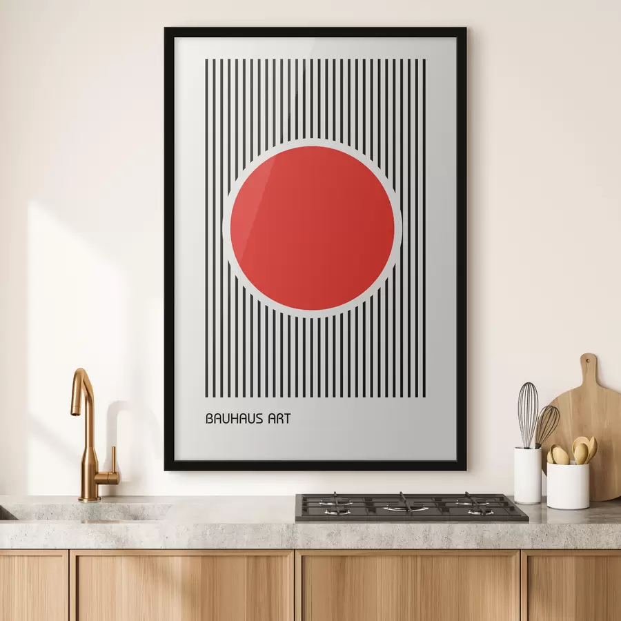 carta da parati Astrazione geometrica Bauhaus nr. f39262