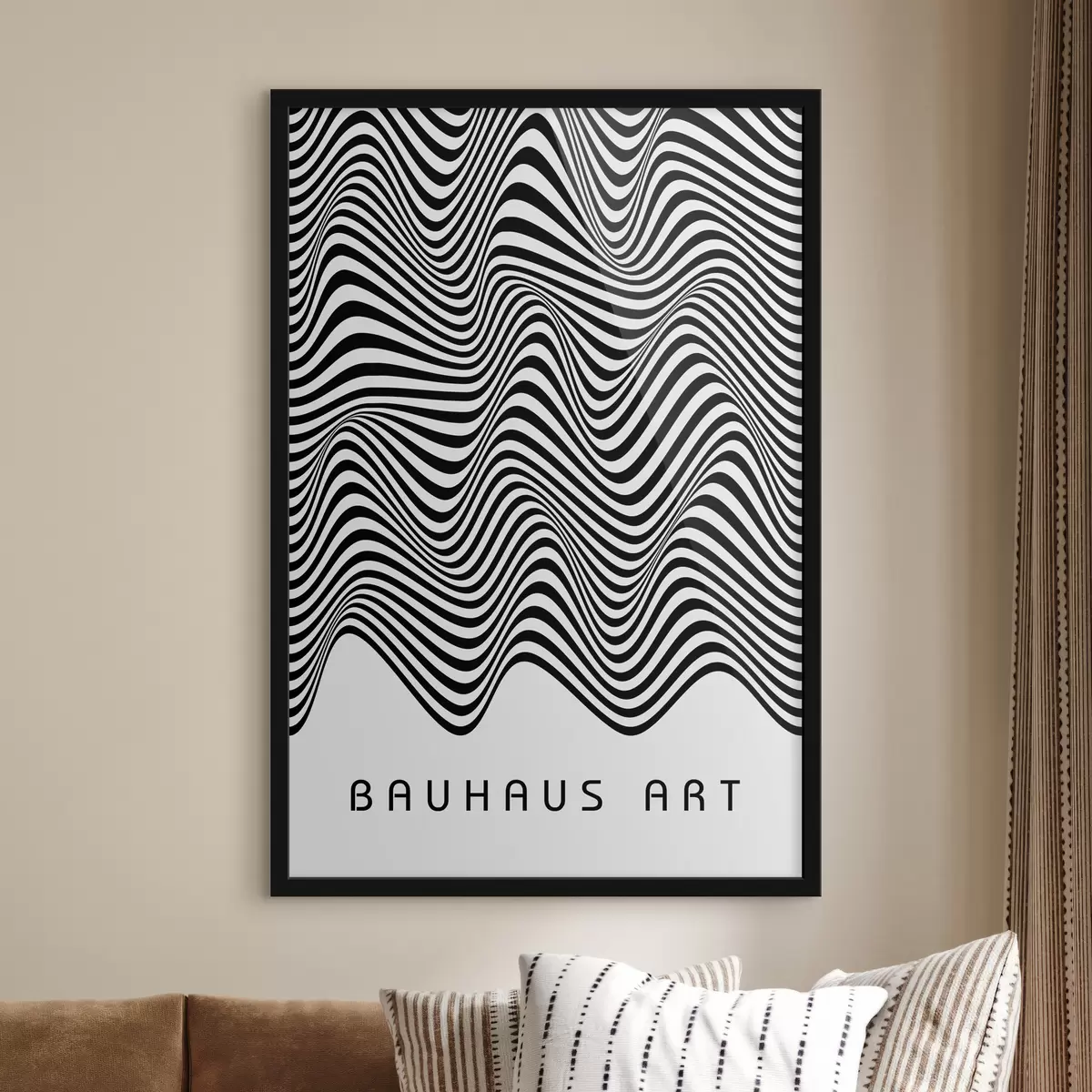 Poster Astrazione geometrica Bauhaus f39266