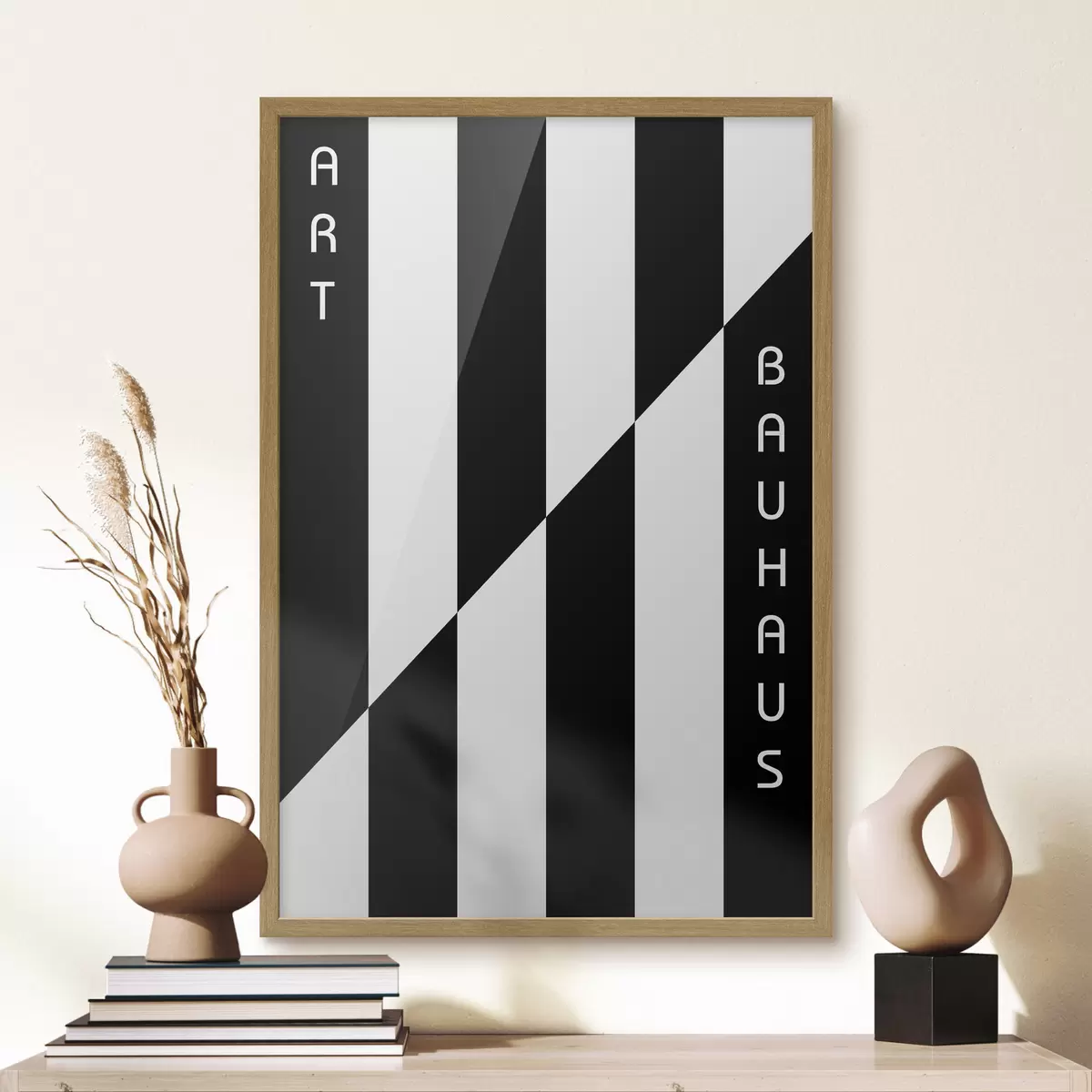 Poster Astrazione geometrica Bauhaus f39269