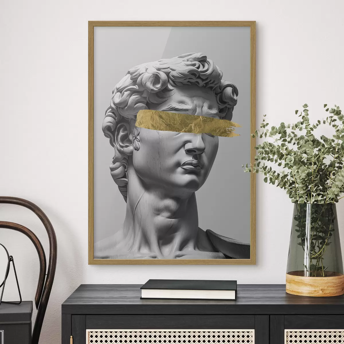 Poster David dietro l’oro f26129