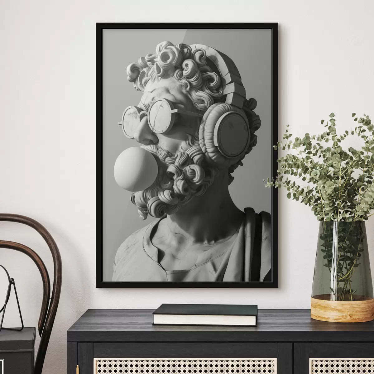 Poster Scultura moderna di Zeus f26130