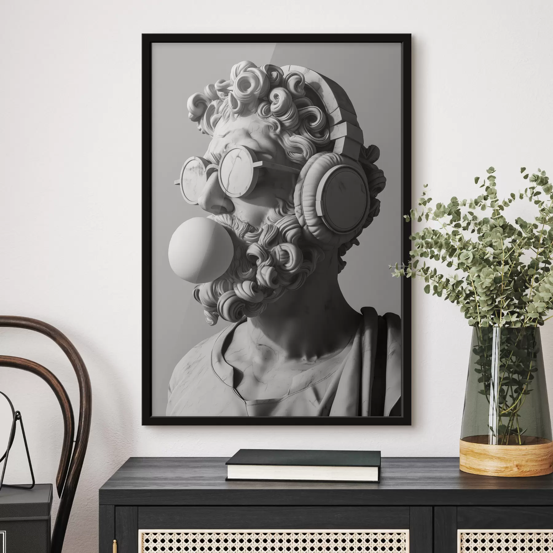 carta da parati Scultura moderna di Zeus nr. f26130