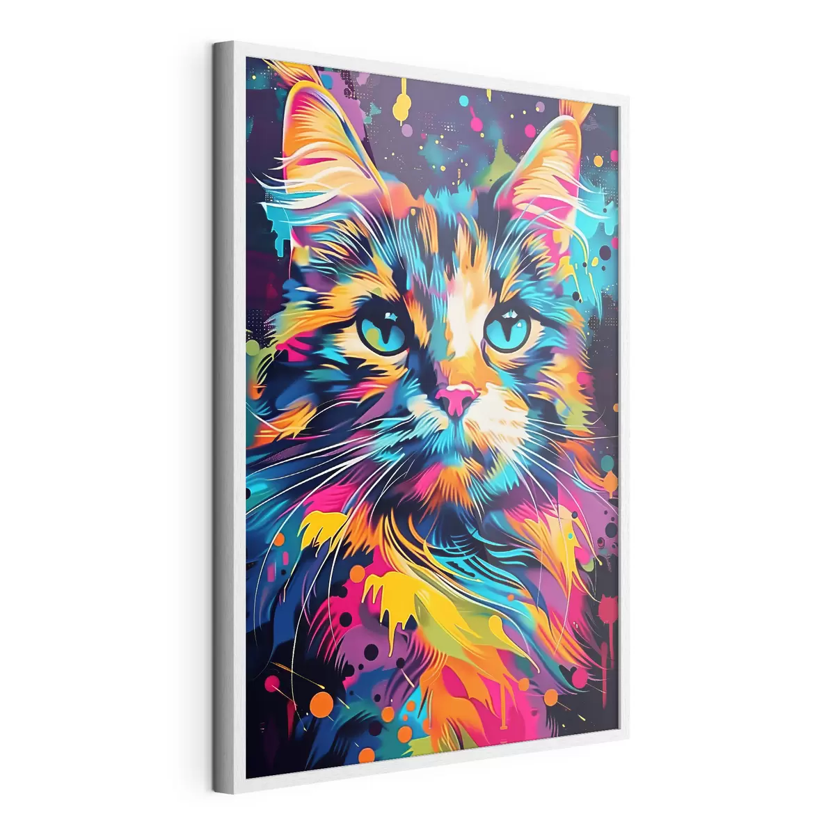 Poster Gatto a colori f39314