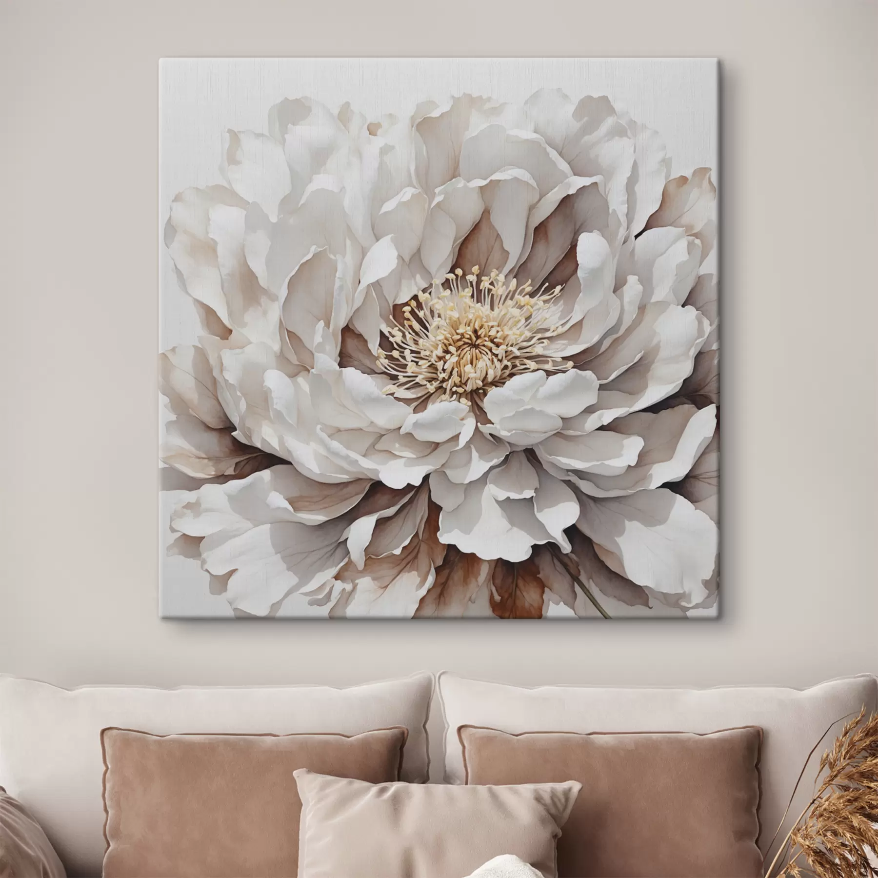 carta da parati Primo piano del fiore bianco nr. s39178