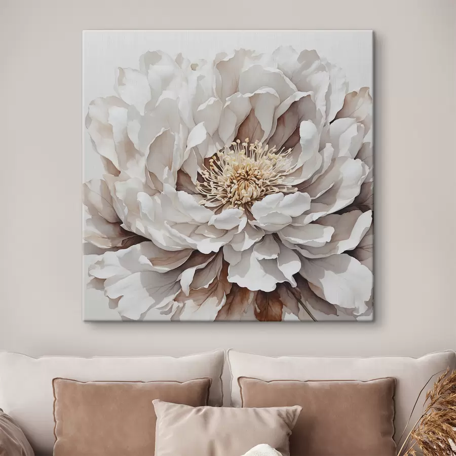 carta da parati Primo piano del fiore bianco nr. s39178