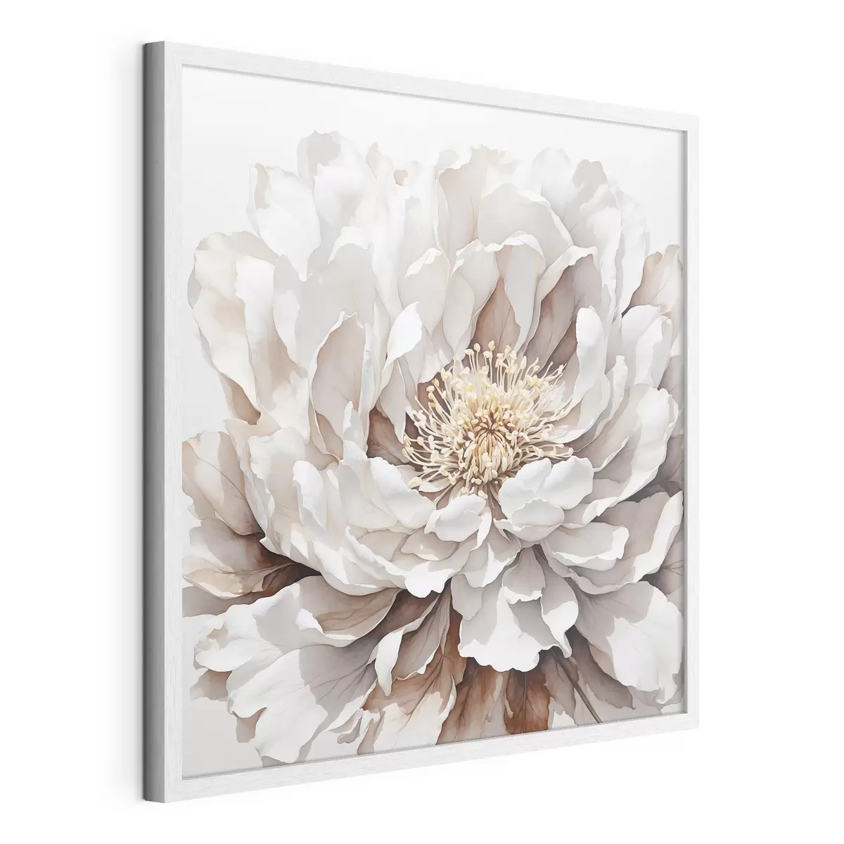 Poster Primo piano di un fiore bianco f39178