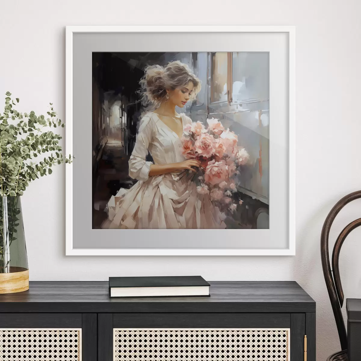 Poster Rose e respiro f39438