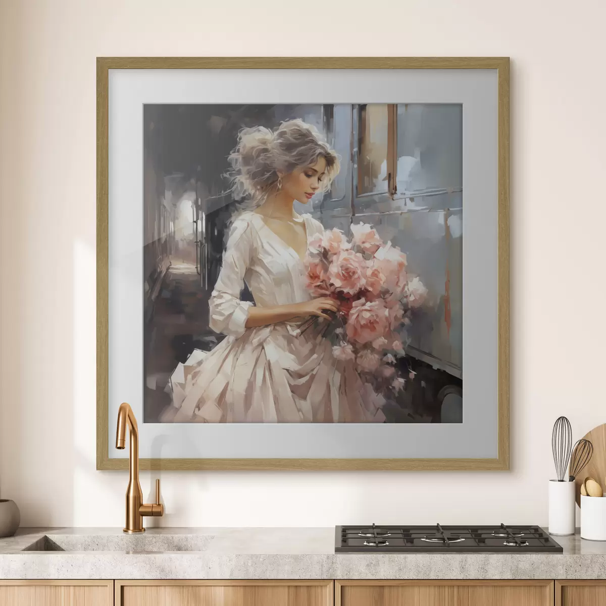 Poster Rose e respiro f39438