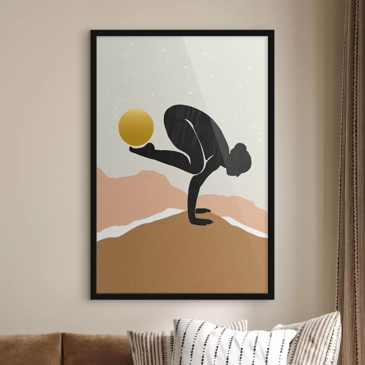 Poster Bilanciare l'energia con una forma aggraziata f37507