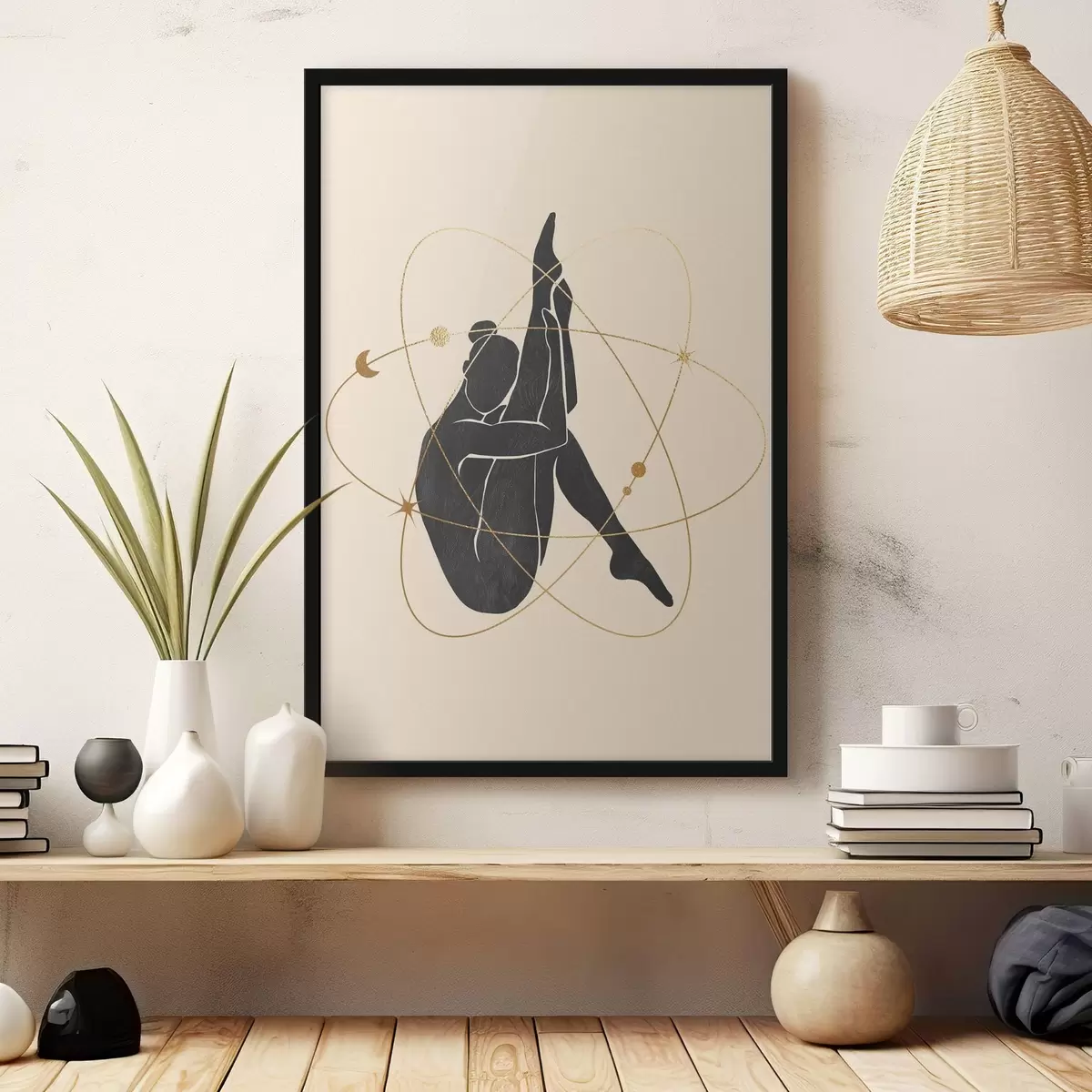 Poster Esplorare la bellezza attraverso un movimento aggraziato f37777