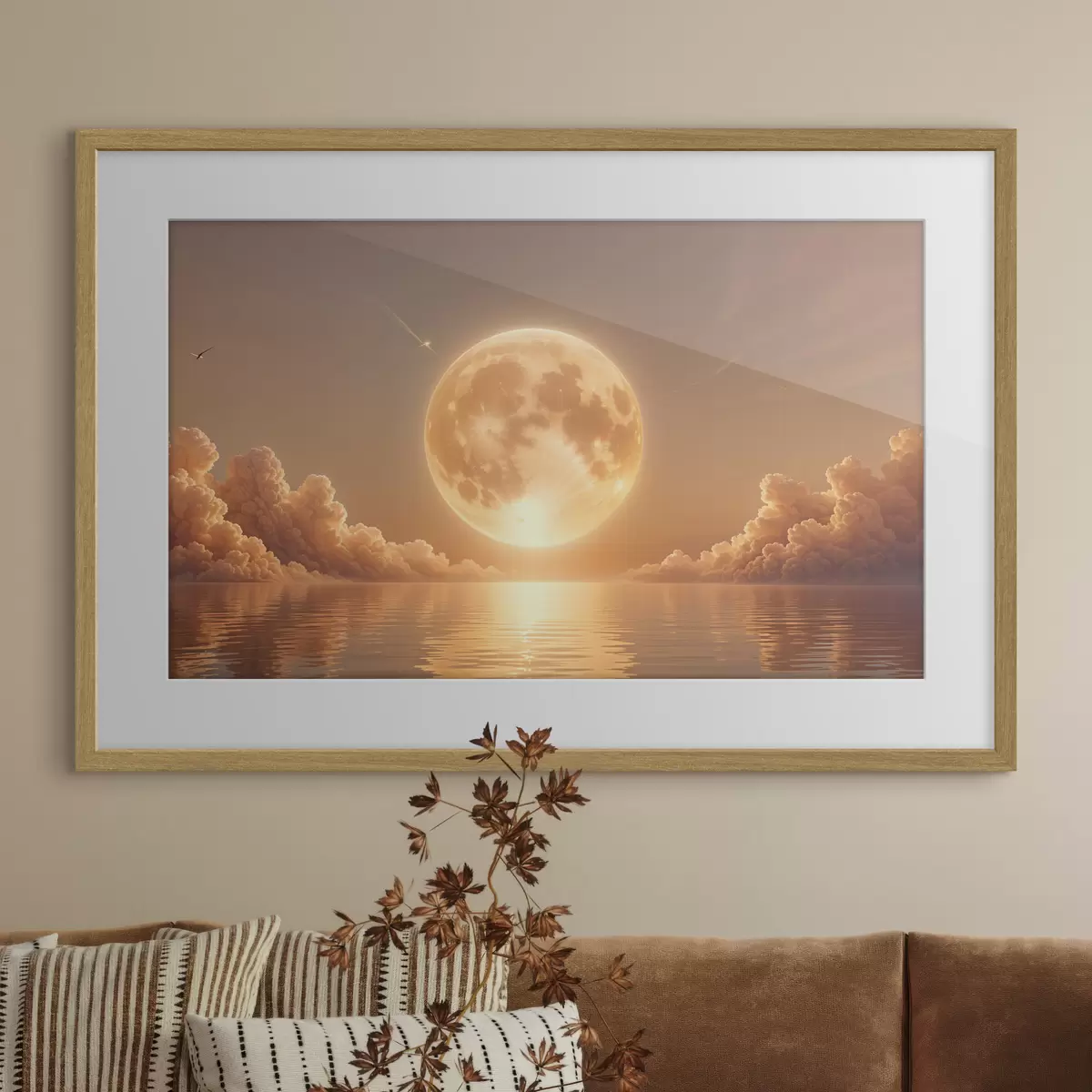 Poster Luna e bagliore f39403