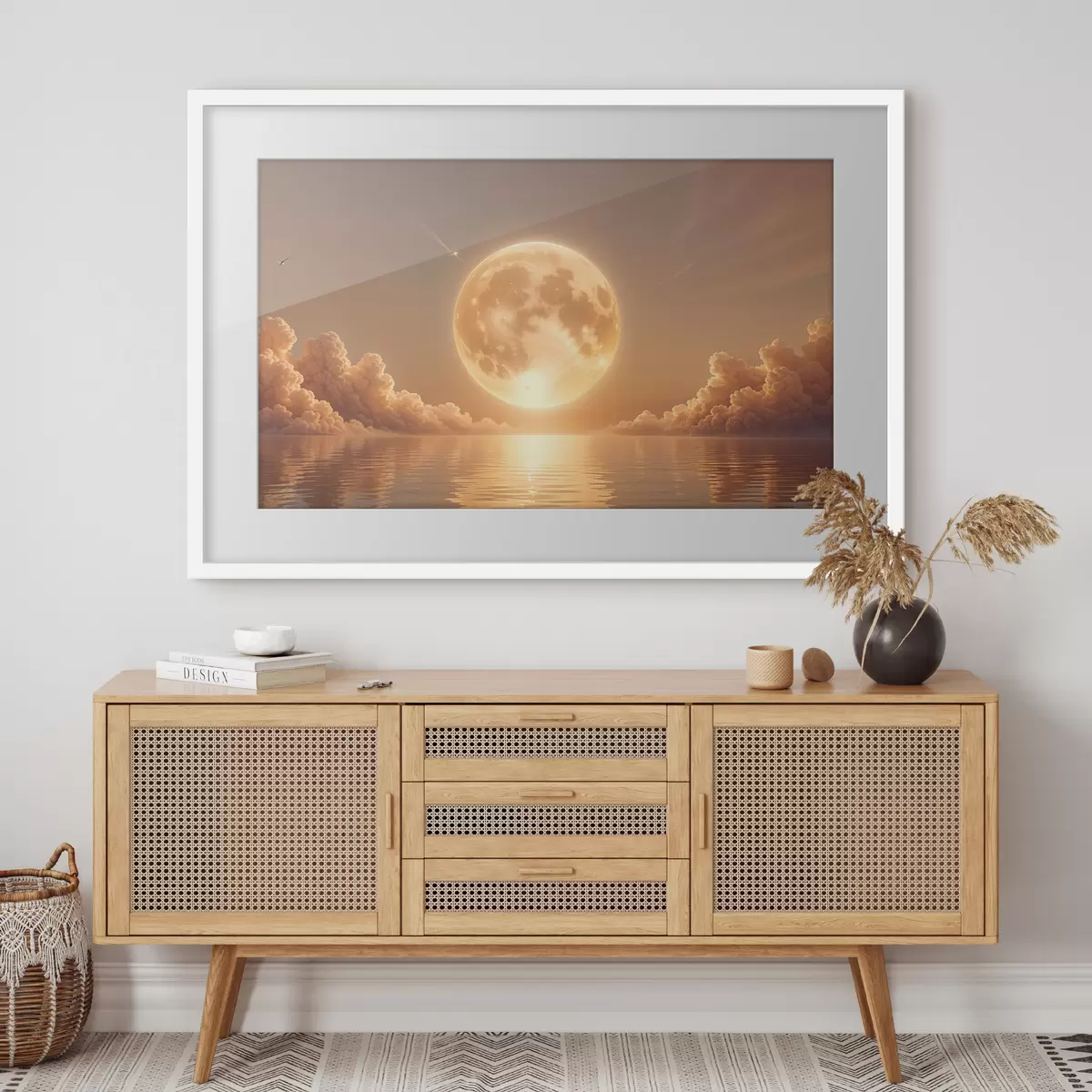 Poster Luna e bagliore f39403