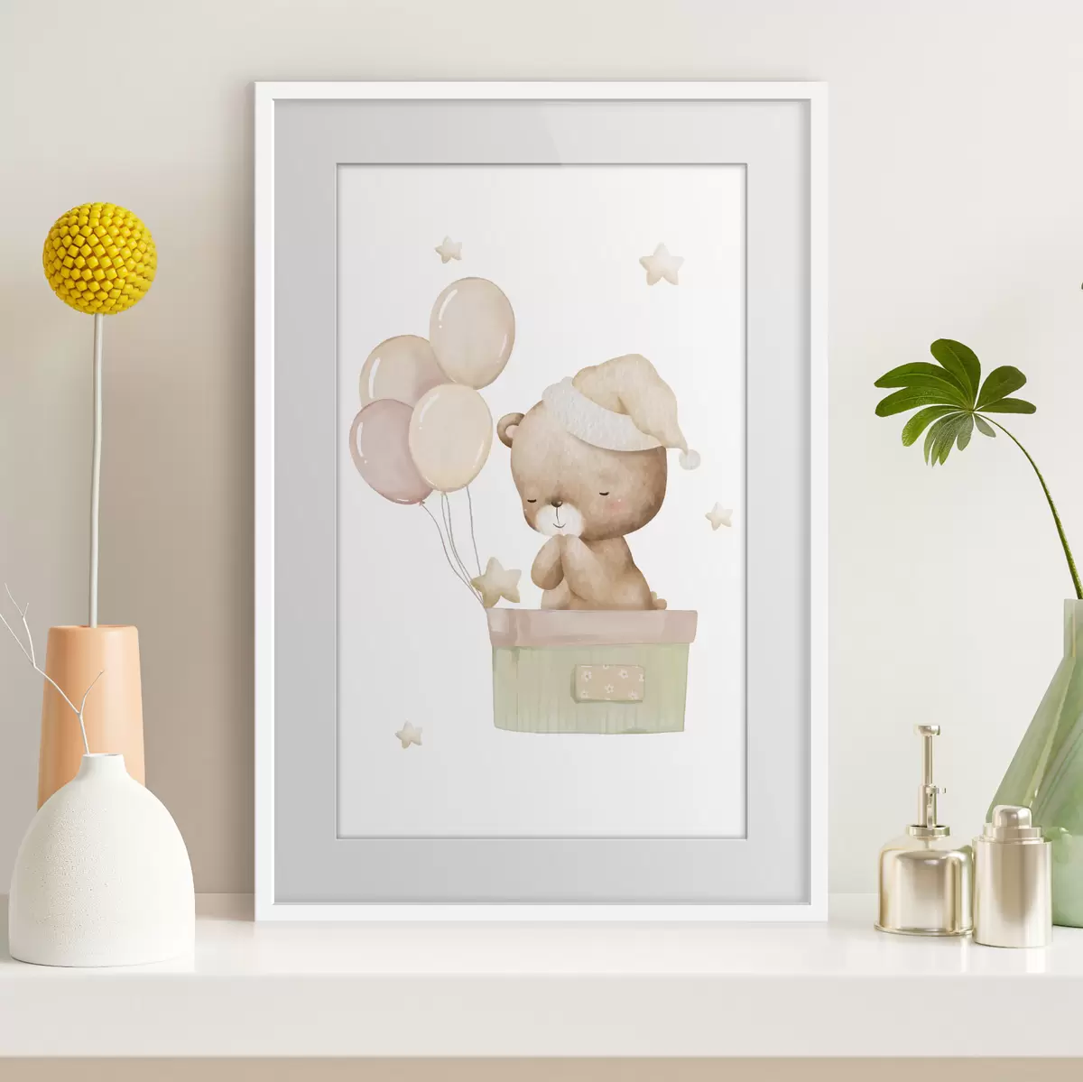 Poster Orsetto vola alle stelle f37918