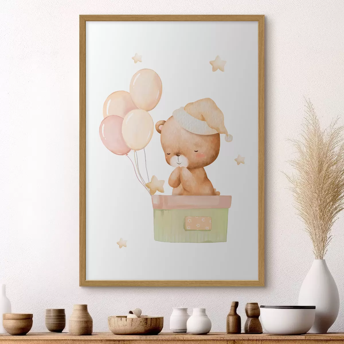 Poster Orsetto vola alle stelle f37918
