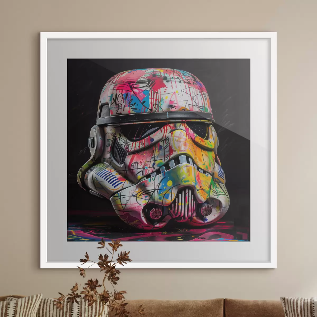 Poster Stormtrooper a colori f39453