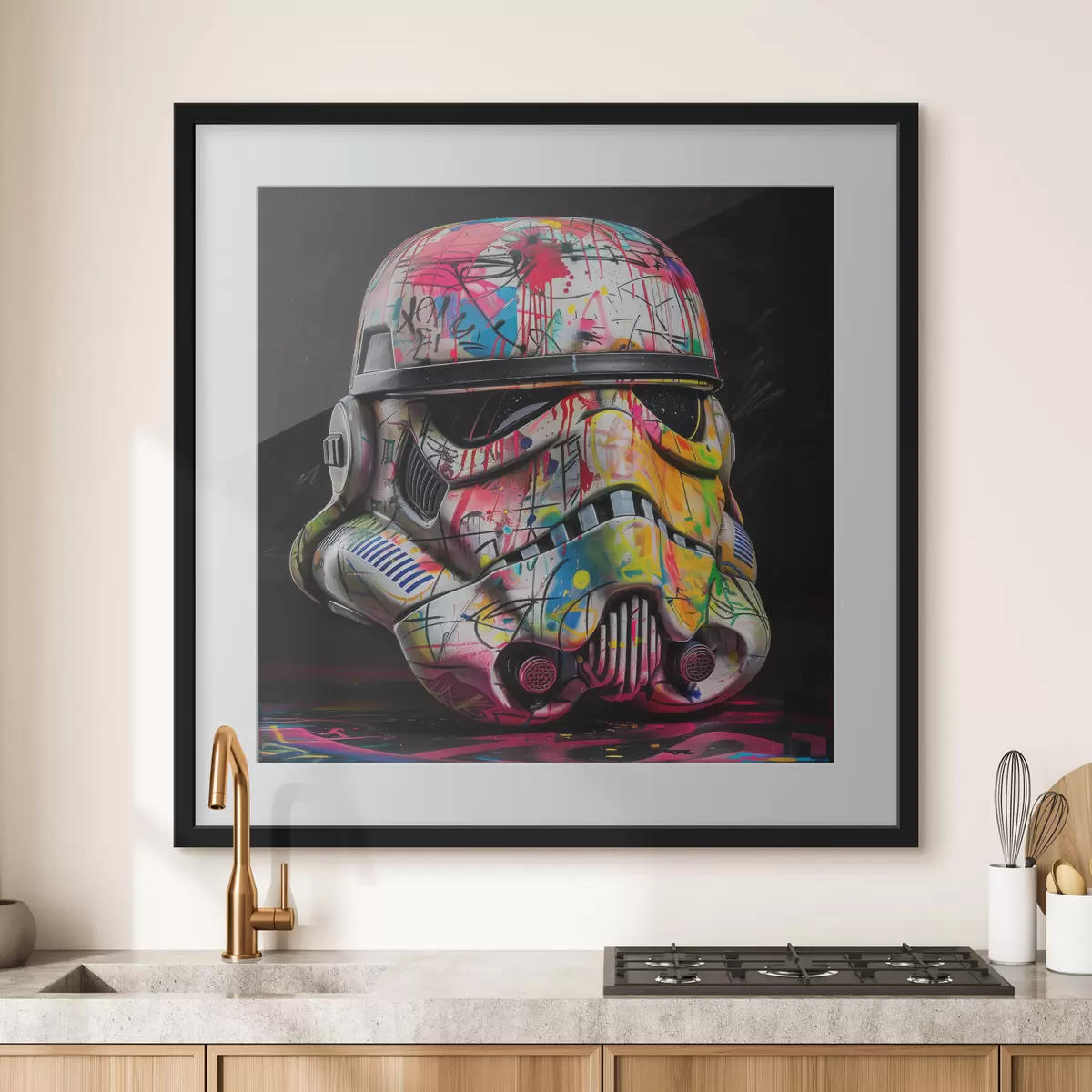 Poster Stormtrooper a colori f39453