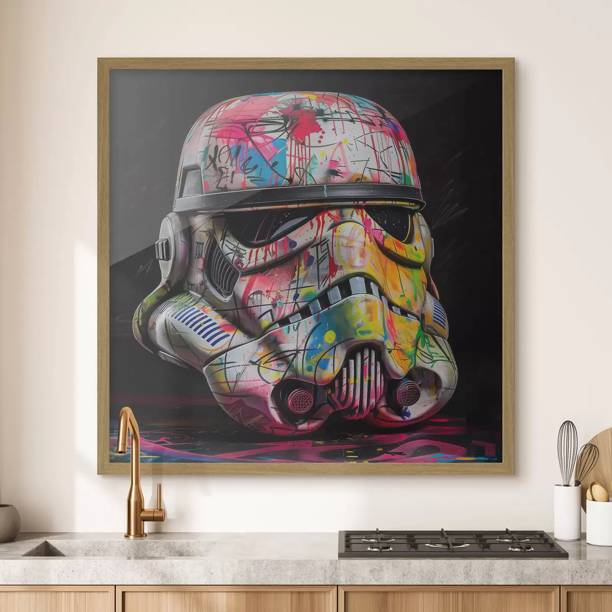Poster Stormtrooper a colori f39453