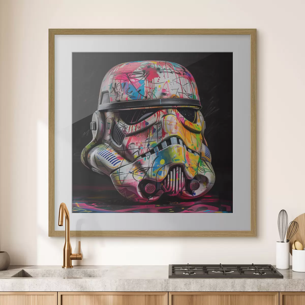 Poster Stormtrooper a colori f39453
