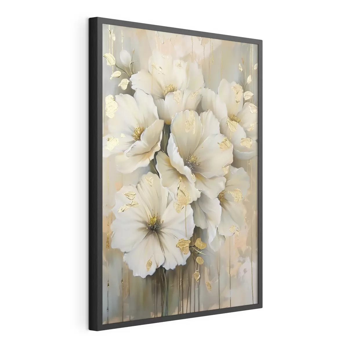 Poster fiori bianchi f39555