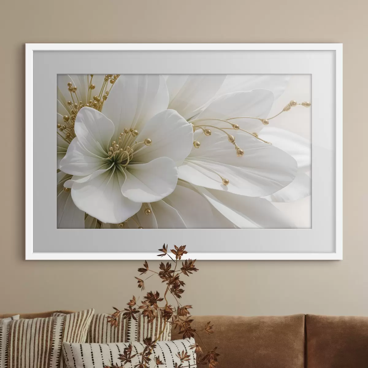 Poster Rivelazione bianca f39507