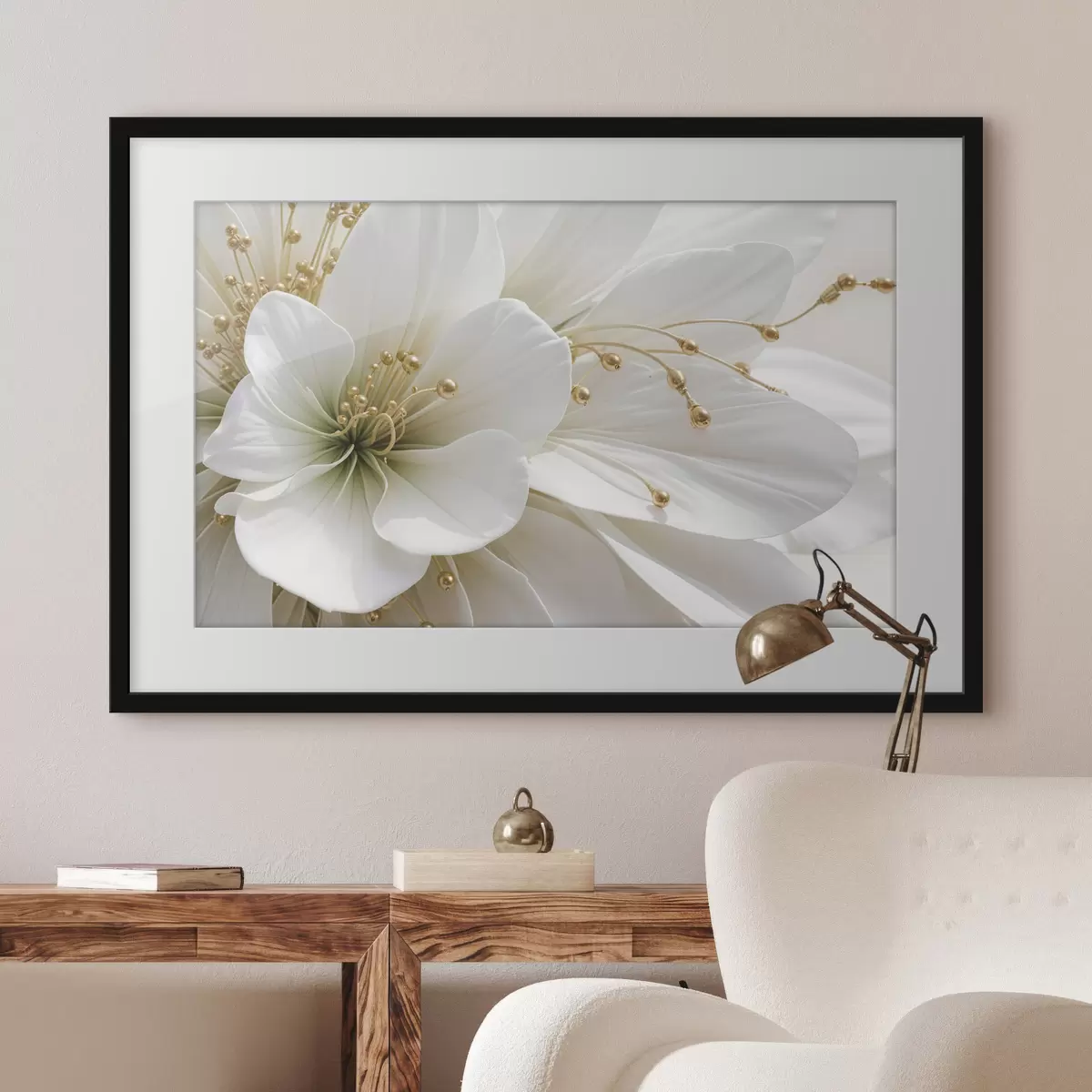 Poster Rivelazione bianca f39507