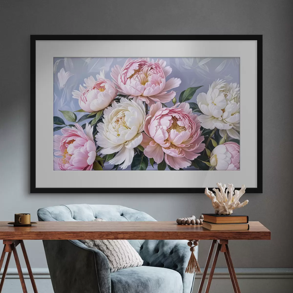 Poster Generosità delle peonie f39514