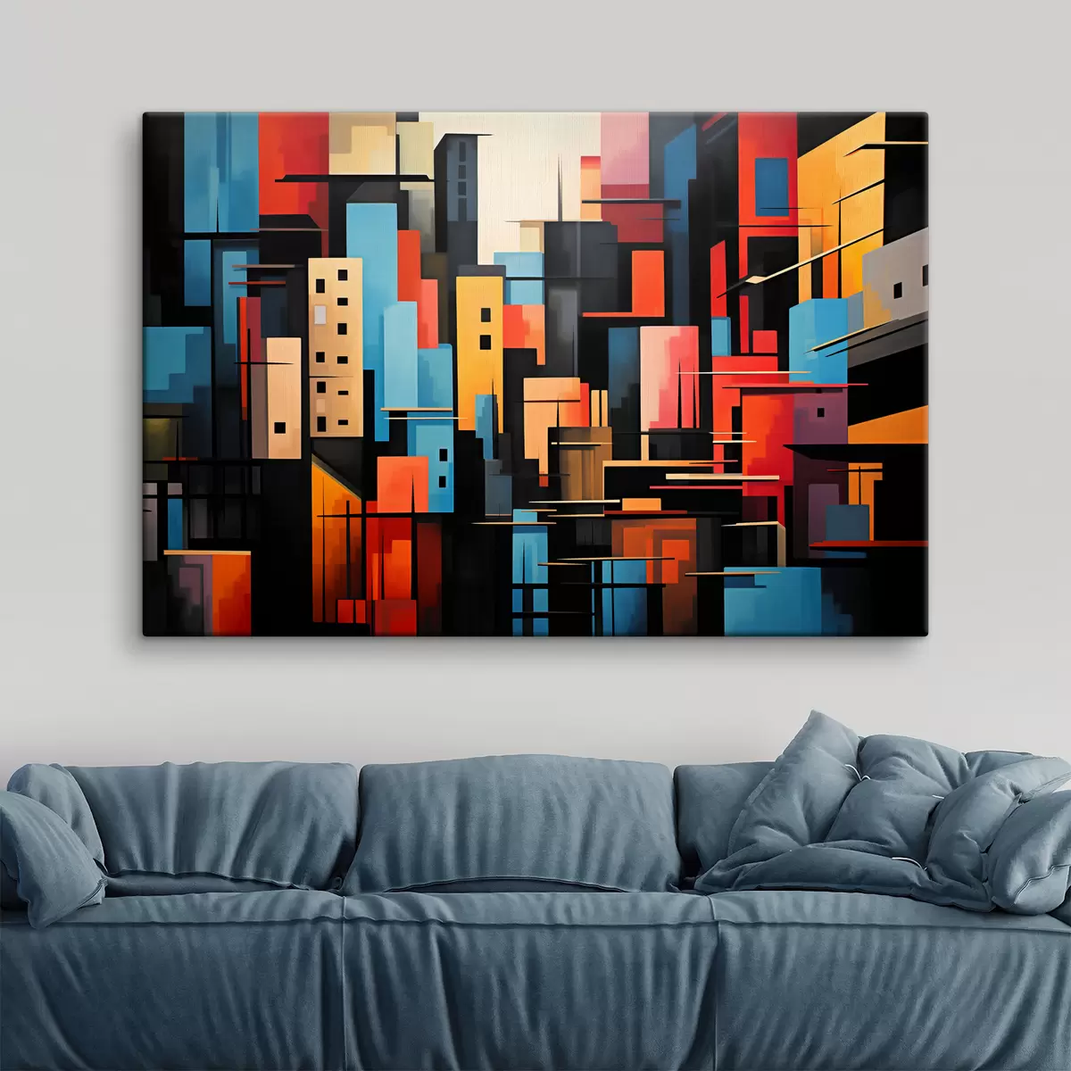 carta da parati Astrazione geometrica della città nr. s39716