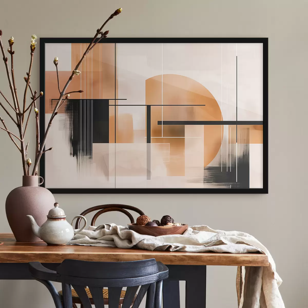 Poster Astrazione con forme geometriche f39561