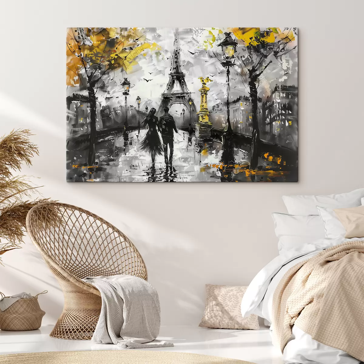 carta da parati Una coppia a Parigi nr. s39692