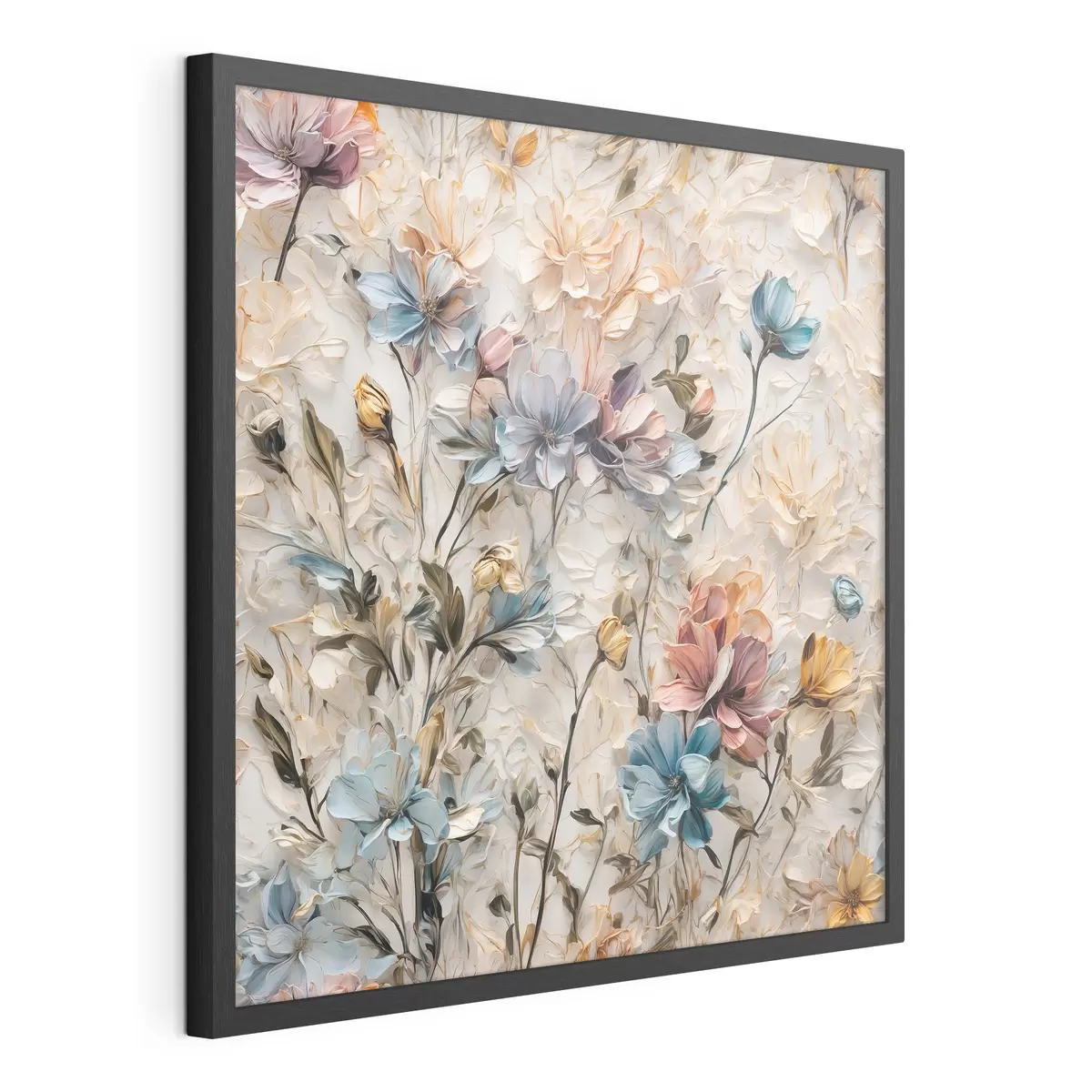 Poster Fiori e foglie astratti f39605