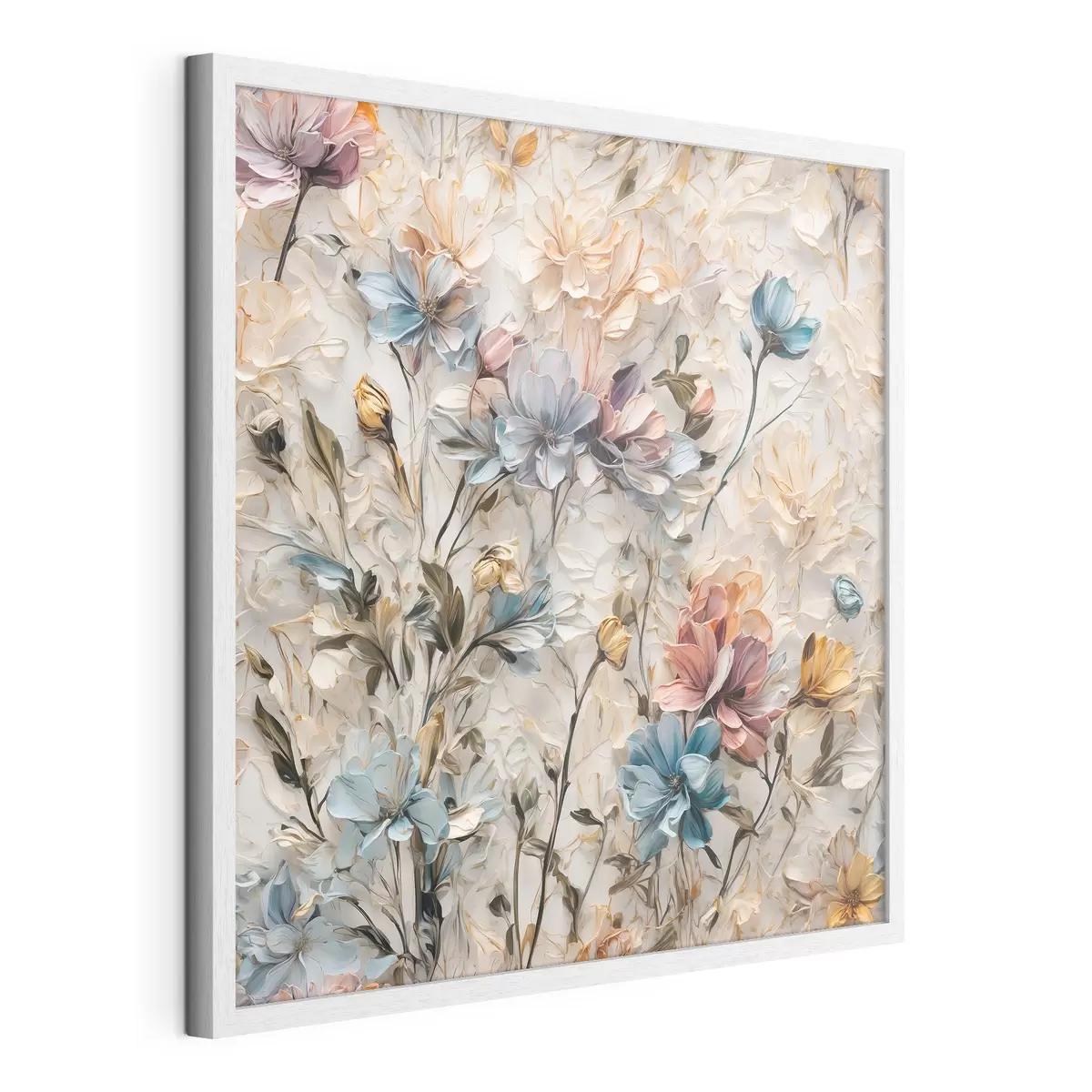 Poster Fiori e foglie astratti f39605