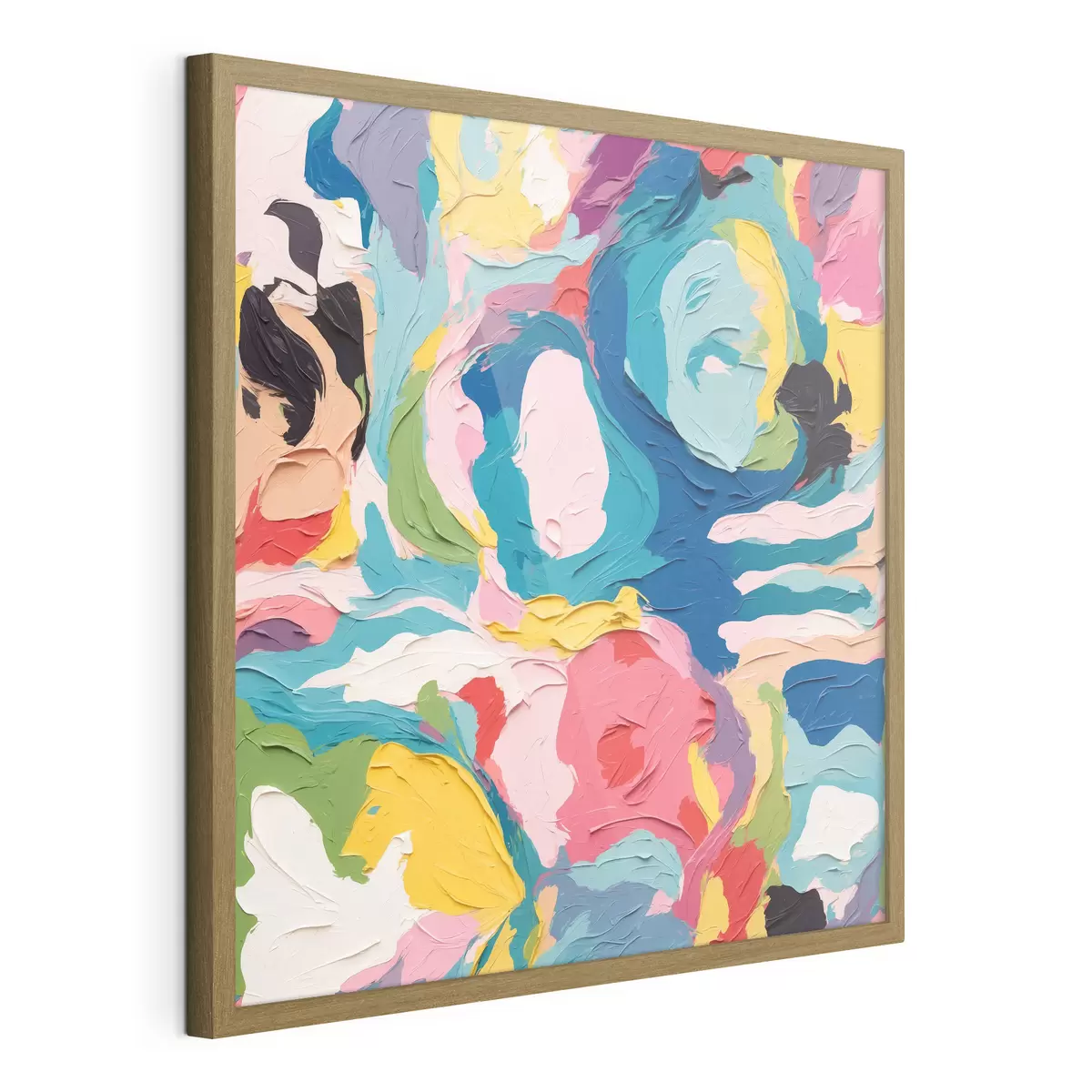Poster La gioia prende colore f39612