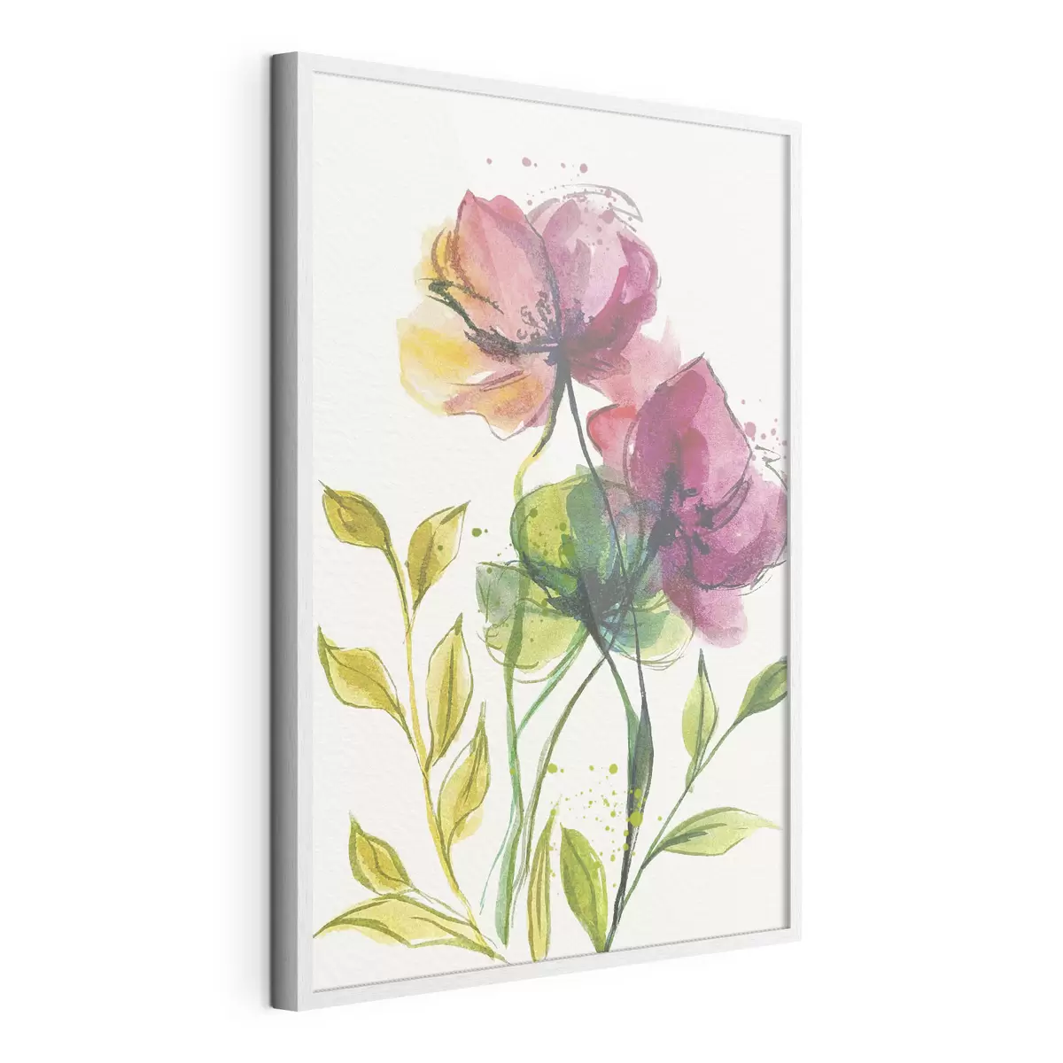 Poster Bellissimi fiori ad acquerello f39768
