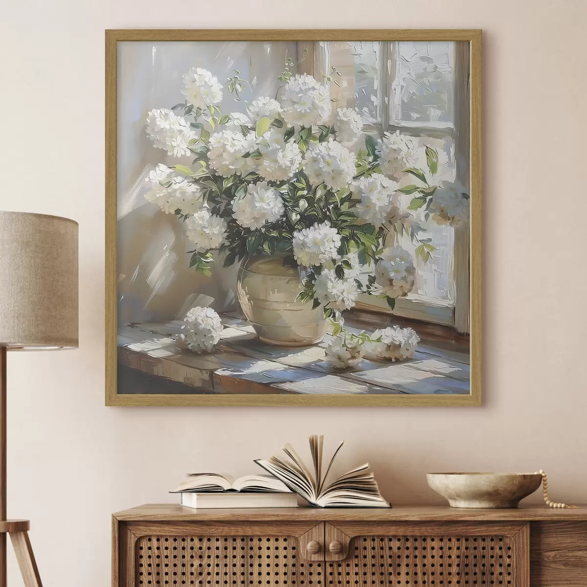 Poster Fiori alla finestra f39779