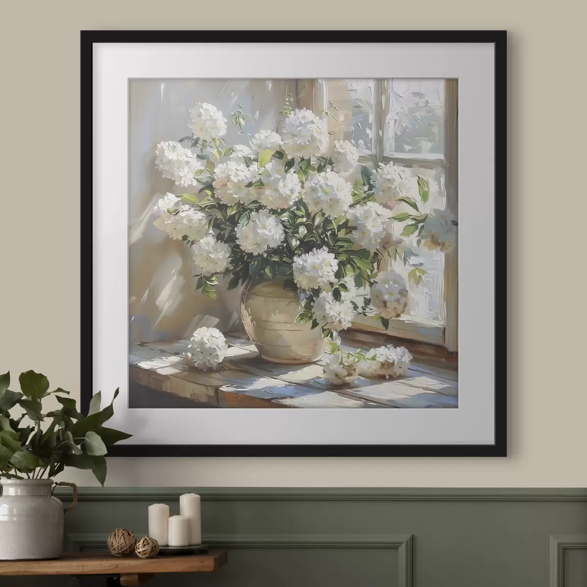 Poster Fiori alla finestra f39779