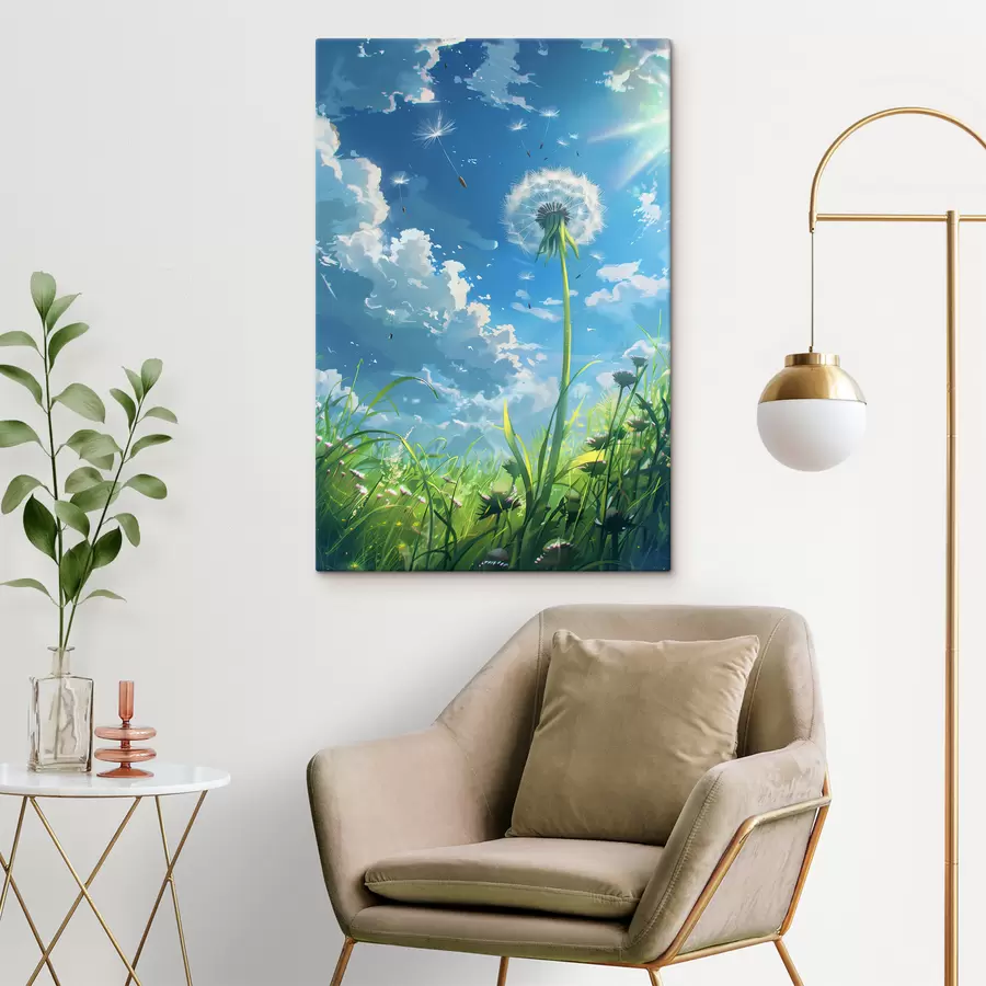 carta da parati Dente di leone nel campo nr. s39794