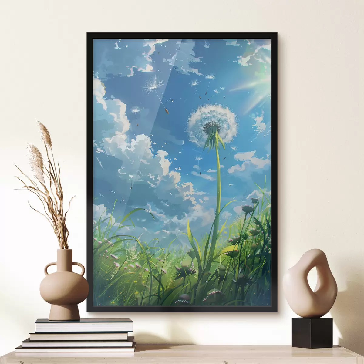 Poster Dente di leone nel campo f39794