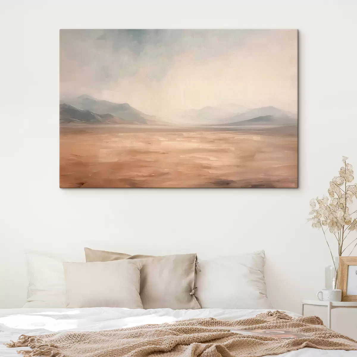 carta da parati Deserto con montagne sullo sfondo un paesaggio tranquillo nr. s39835