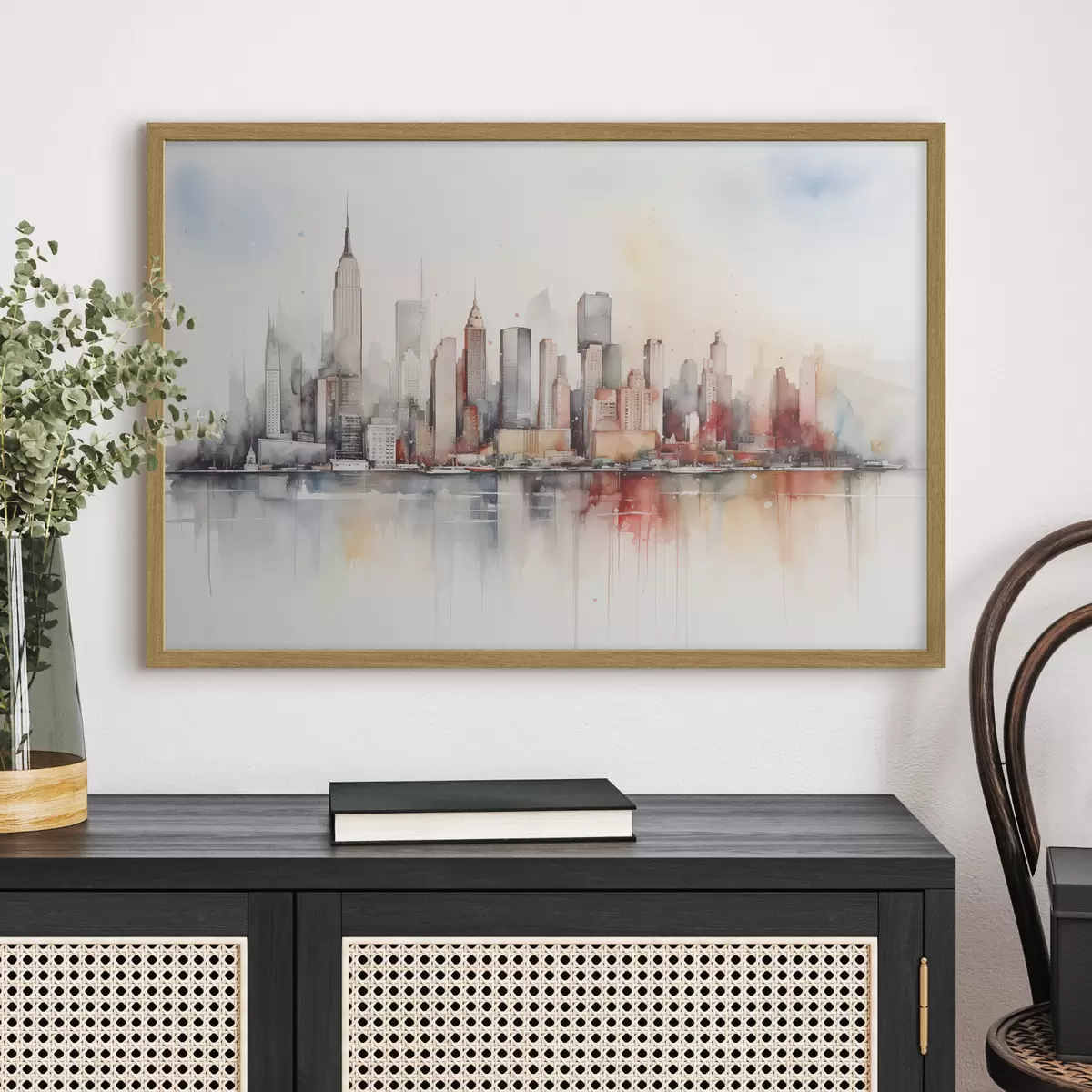 Poster New York in lontananza f39828