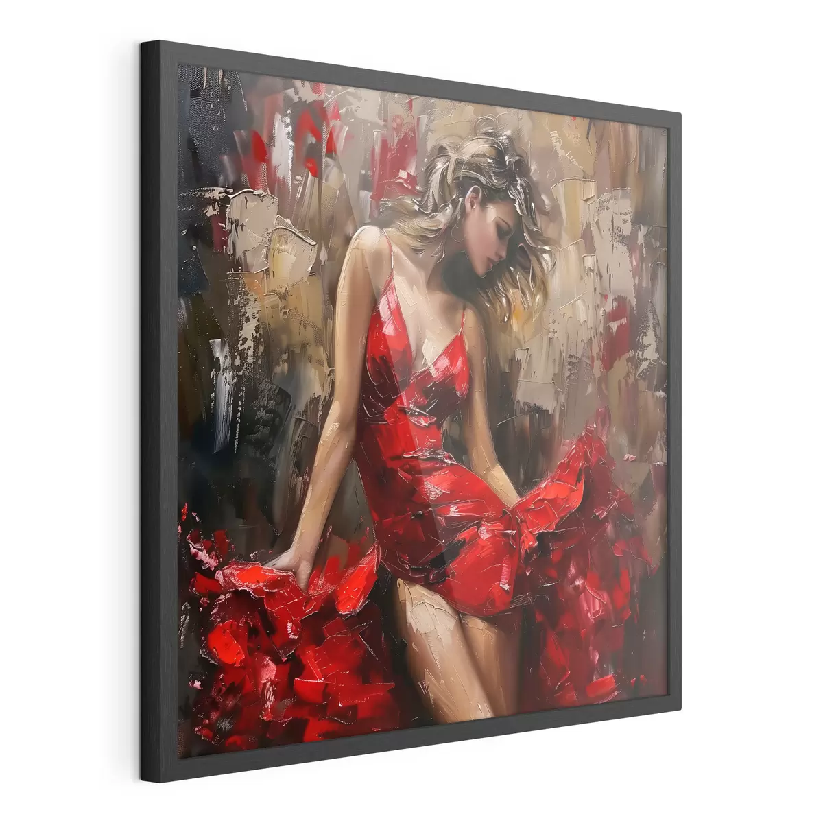 Poster Sicurezza in rosso f39874