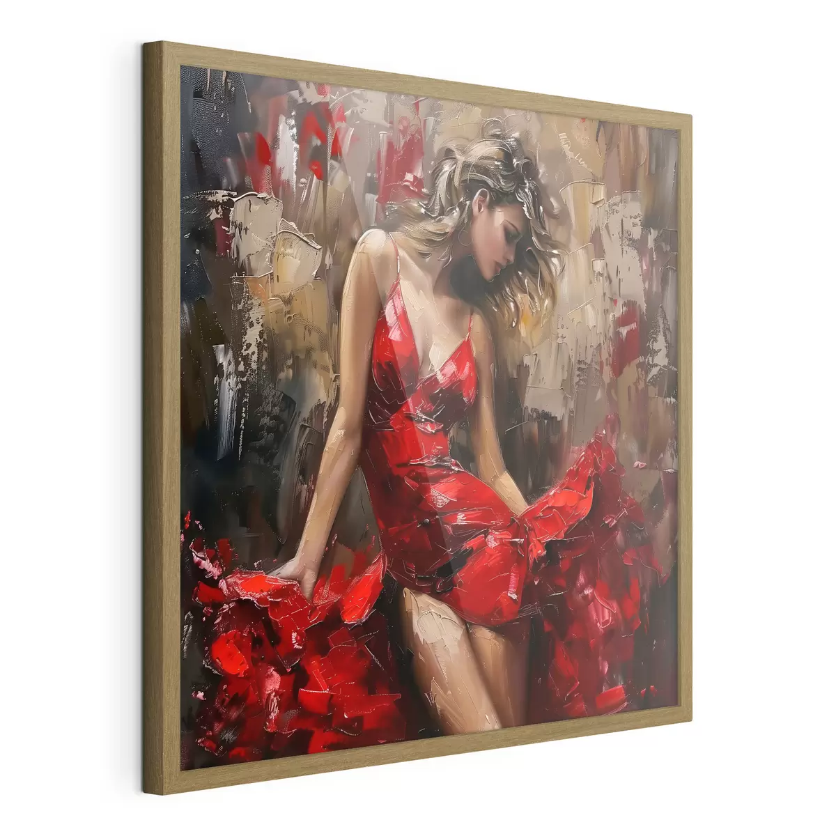 Poster Sicurezza in rosso f39874