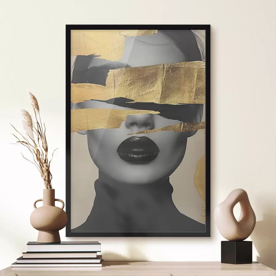 carta da parati Il volto di una ragazza nr. f39875