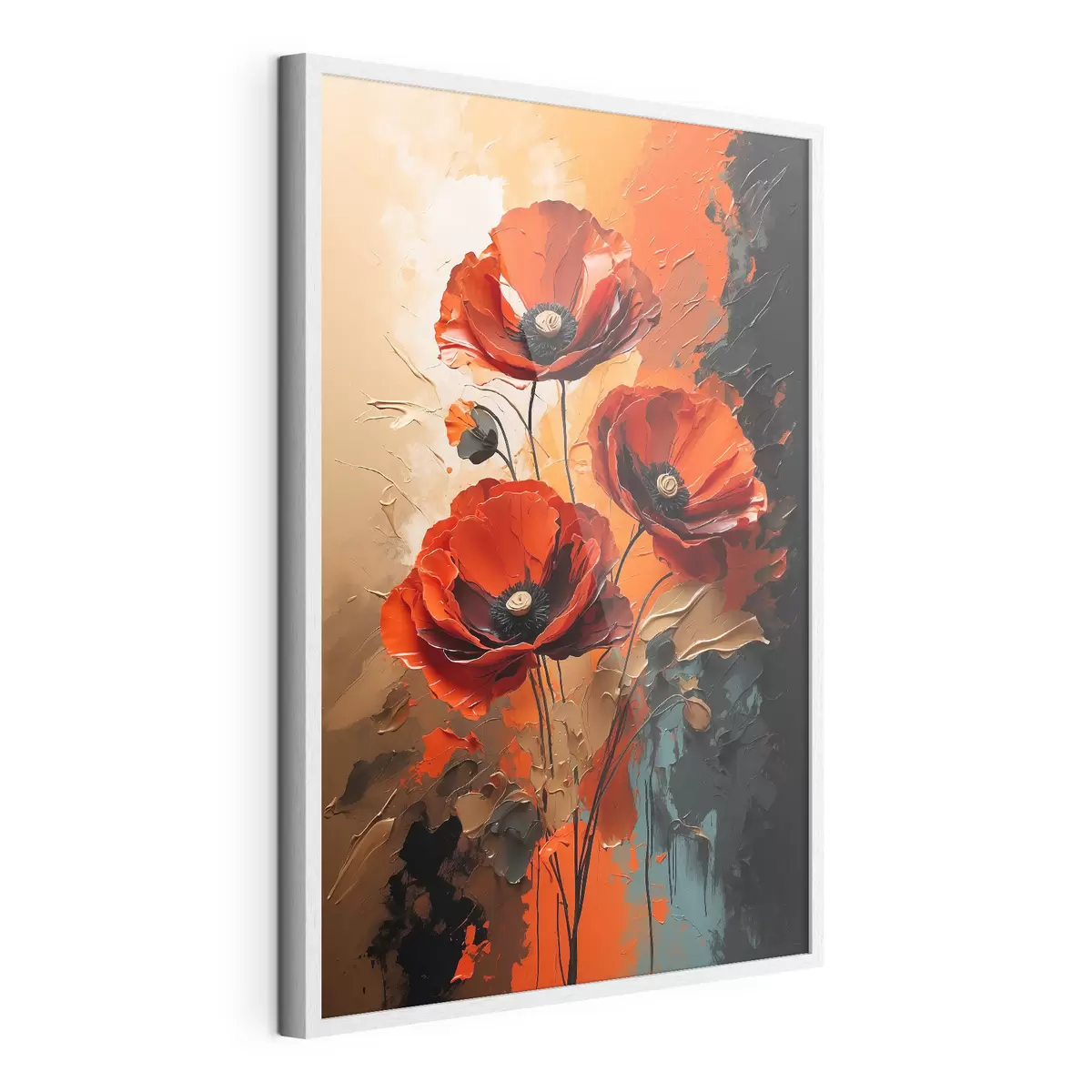 Poster I papaveri ardono f39845