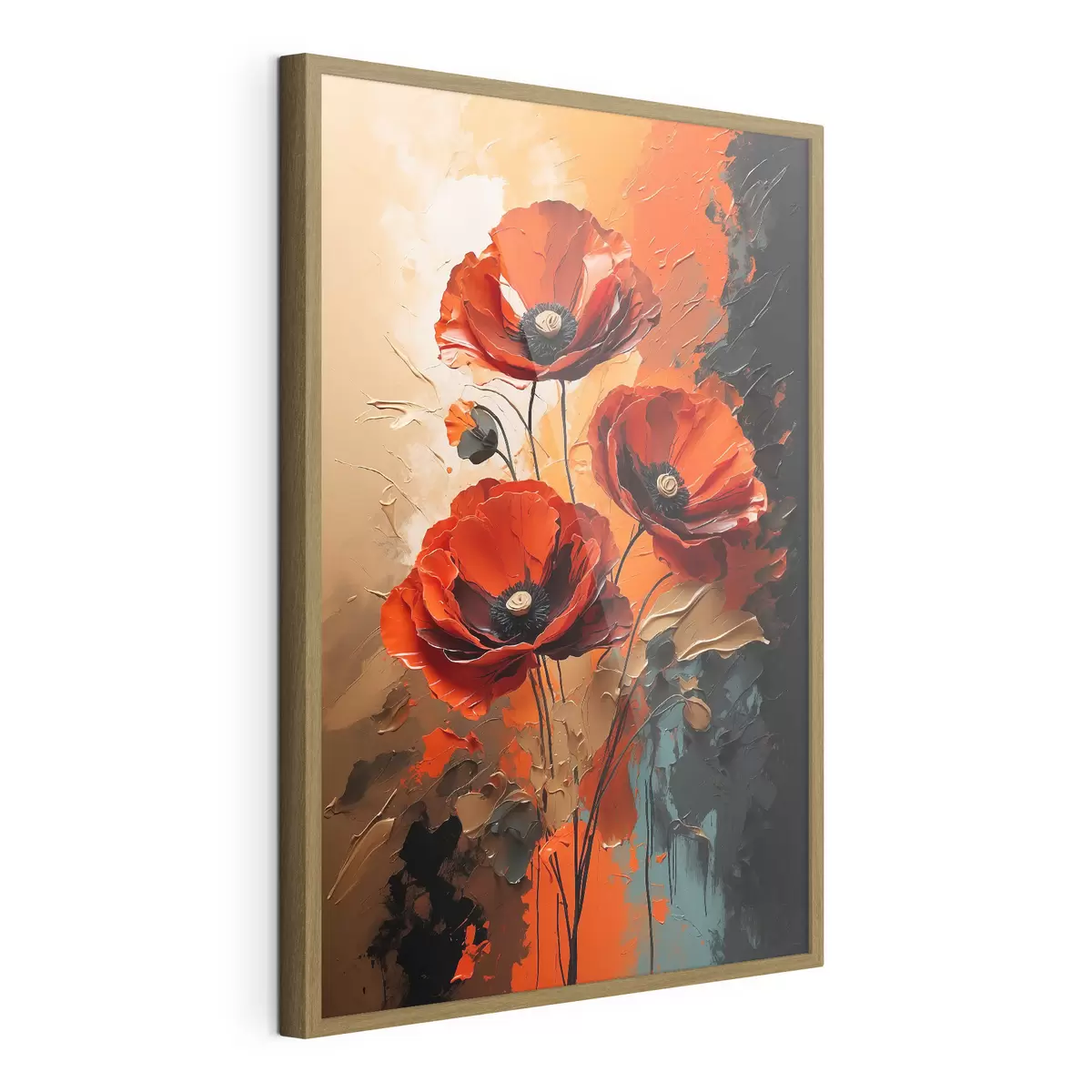 Poster I papaveri ardono f39845