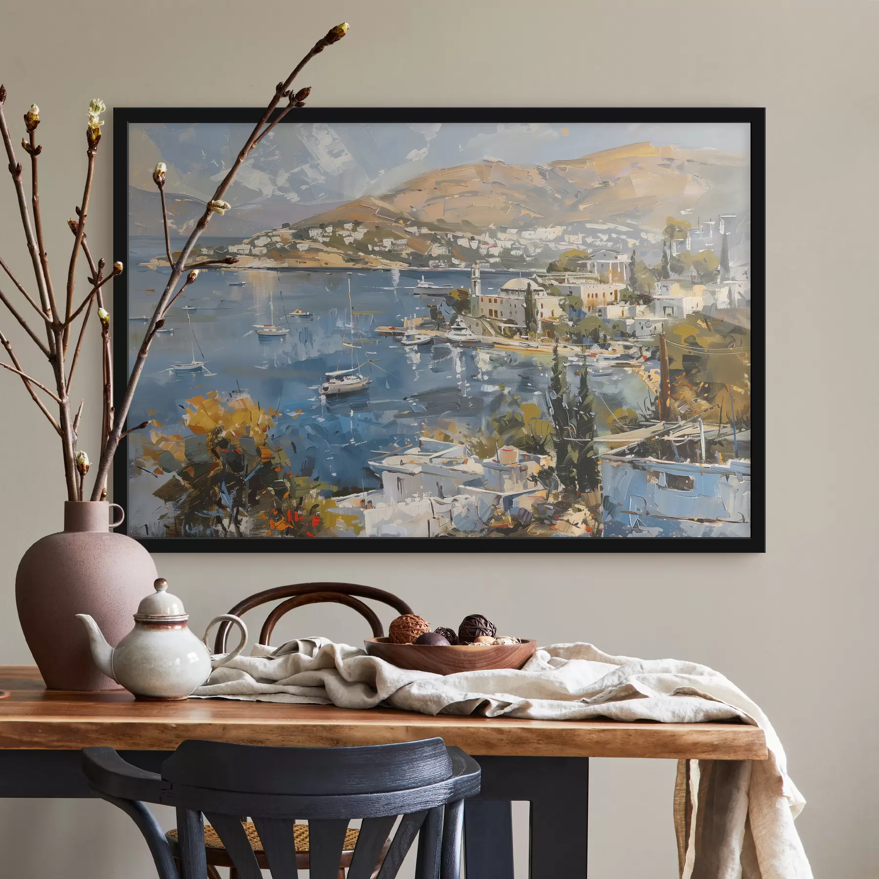 carta da parati Bodrum, città costiera turca nr. f39907