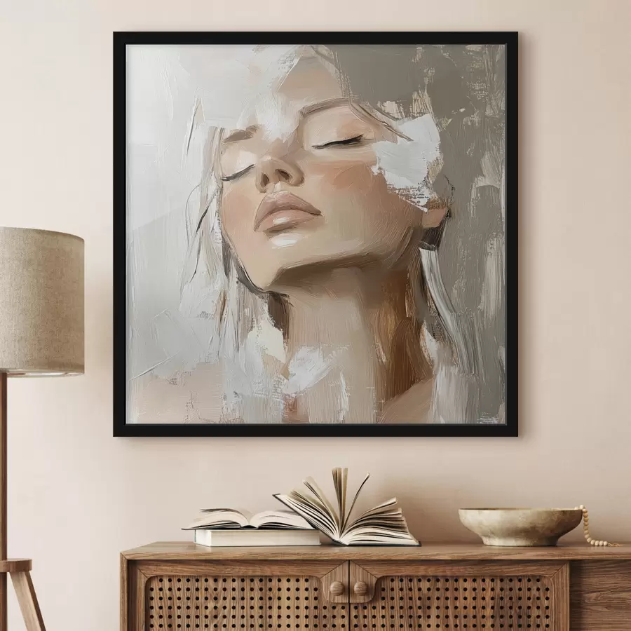 carta da parati Ragazza, olio nr. f39910